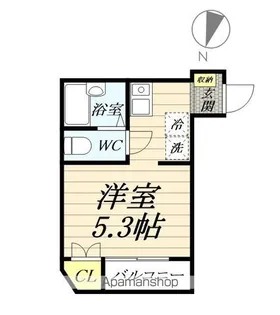 イーリスコート片瀬江ノ島【3階】の間取り