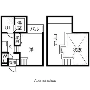 Creo庄内通六番館【2階】の間取り
