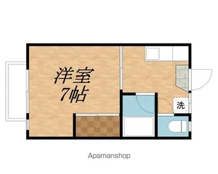 セントラルコーポT【207号室】の間取り