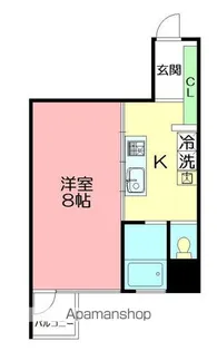 ヴィヴァント【7階】の間取り
