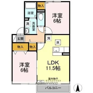 メイユールMS【1階】の間取り