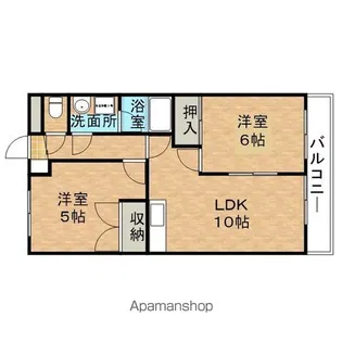 エクセルメゾン【305号室】の間取り