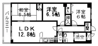 GハウスLAVIE【4階】の間取り