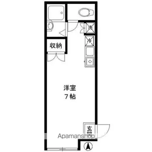 カーサ西荻【2階】の間取り