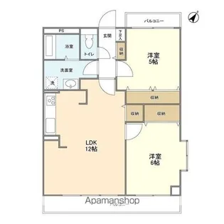 リオ梶ヶ谷【1階】の間取り