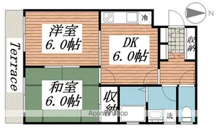 CASA CHICA【1階】の間取り