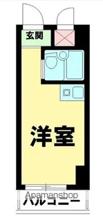 スカイコート渋谷【4階】の間取り