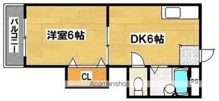 レジデンス石田【2階】の間取り