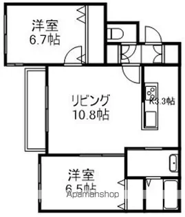 COZY PLACE 栄通【1階】の間取り