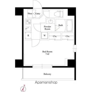 GRANPASEO本郷壱岐坂【6階】の間取り