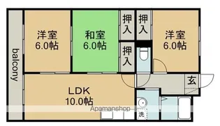 オークヒルズ【3階】の間取り