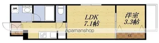 ザ・レジデンス江坂【8階】の間取り