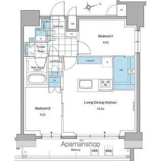 ルフォンプログレ本郷三丁目【10階】の間取り