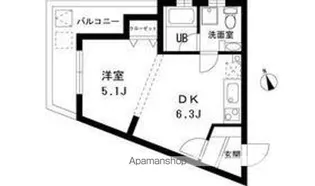 ドゥーエ阿佐ヶ谷【3階】の間取り