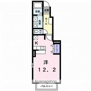 S&Aスクエア【1階】の間取り