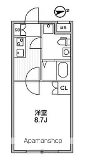 アルティザ新宿落合ソノリテ【2階】の間取り