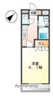 I’CUBE GARDEN【1階】の間取り