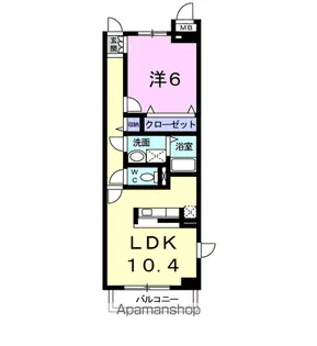 サンリット グローヴ【3階】の間取り