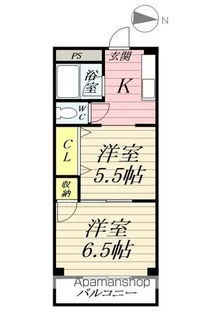 埼玉県三郷市早稲田7丁目【マンション】の間取り