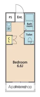 グリーンコート【110号室】の間取り