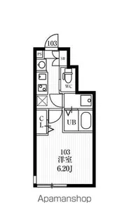 ミハス経堂ノルテ【1階】の間取り