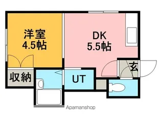 サンコート稲穂Ⅱ【203号室】の間取り