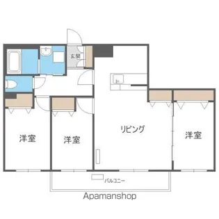 リーフウィング【4階】の間取り