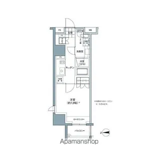 パークハビオ東中野【3階】の間取り