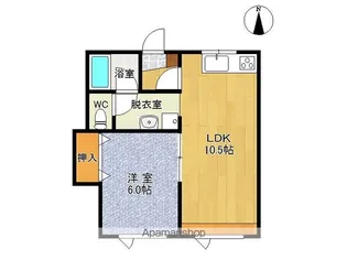 サクセスハイム⑪【22号室】の間取り