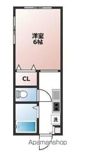 シオンスクエア【2階】の間取り