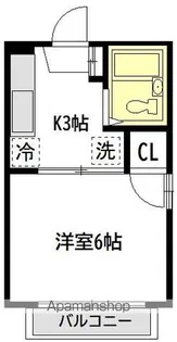 レンツェン御殿山【2階】の間取り