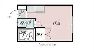 パルファム【2階】の間取り