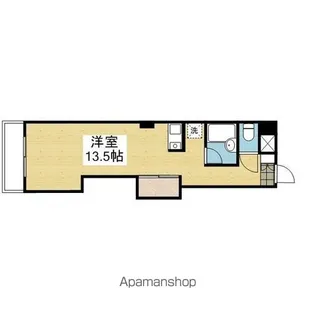 日正山越ハイツ1【2階】の間取り