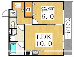 フォレスト【2階】の間取り