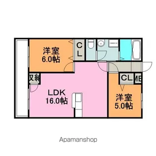 近藤コーポ【3階】の間取り