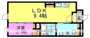 アトリオフラッツ高円寺ノース【4階】の間取り