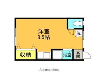 壱番館小林【1階】の間取り
