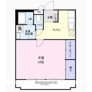 リンピア東通り【2階】の間取り