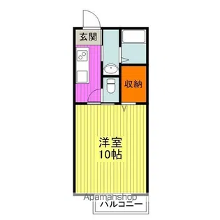 レジデンスあかま【2階】の間取り
