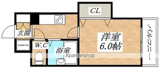 アパルト松崎【8階】の間取り