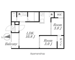 REGALEST高道【3階】の間取り