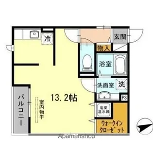アペルトサピエンティア【3階】の間取り