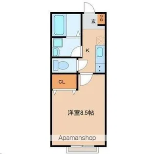 BONANZA HEIGHTS KINOSHITA【3階】の間取り