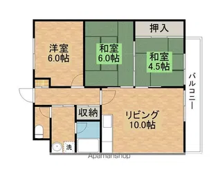 Nasu8【301号室】の間取り