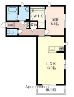 MKサンメゾン【101号室】の間取り