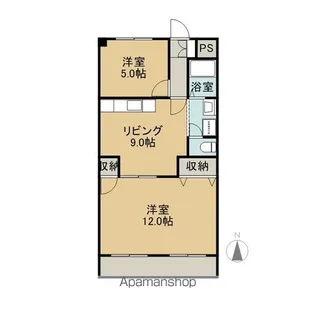 大恵第3マンション【103号室】の間取り