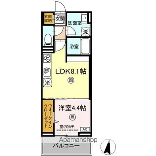 D-residenceM&K【3階】の間取り