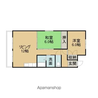 愛知県名古屋市東区豊前町1丁目【マンション】の間取り