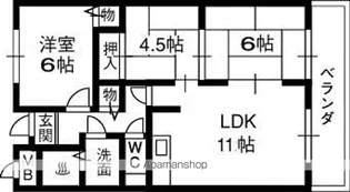 ソレイユ神田【Ⅰ-102号室】の間取り