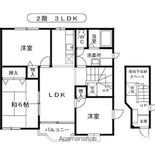プルミエールB【2階】の間取り